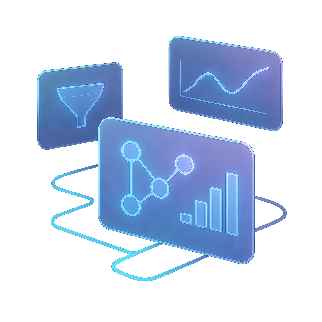 SaaS onboarding flows, product analytics dashboards and growth experiments